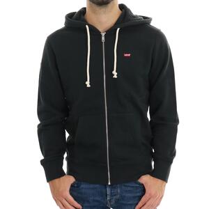 FELPA NEW ORIGINAL ZIP NERO